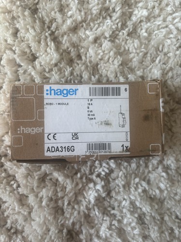 Hager ada316g rcbo type a - hager,