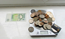 Job Lot/Bulk lot/Hoard Of English decimal and pre decimal coins 749 Grams UUU