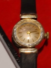 Tissot Ladies Gold Later Cocktail Art Deco Watch Working Manual