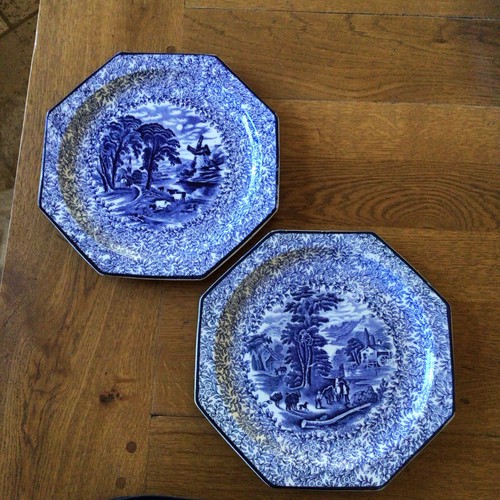 Fenton blue and - blue, white