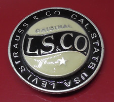 Vintage Metal Belt Buckle Levi