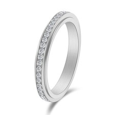 Spinning Ring Cubic Zirconia