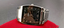 CITRON Men's Black Dial Silver