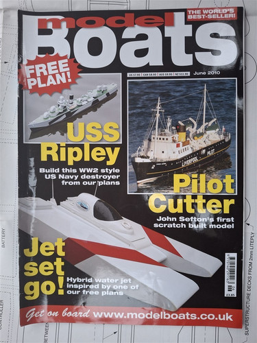Model boats plan uss - "uss, ripley"