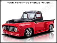 1955 Ford F100 Hot Rod Pickup