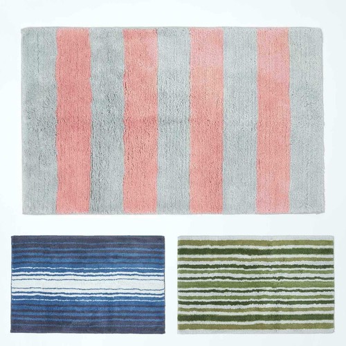 100 cotton striped bath - cotton,
