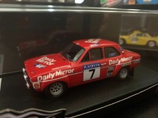 RRUK101 Ford Escort Mk1 Daily Mirror Trophy 1st Scottish 1972 No.7 1/43