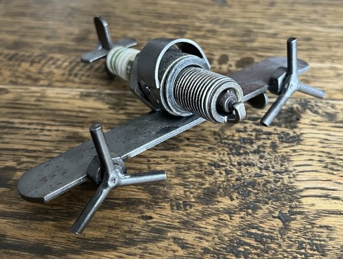 Trench art style aircraft - style,