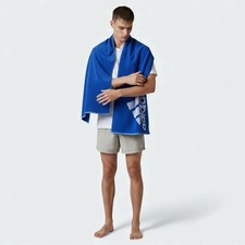 Adidas Cotton Towel Large Blue