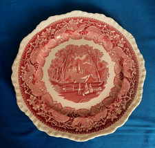 Vintage Mason's Vista Red Pink