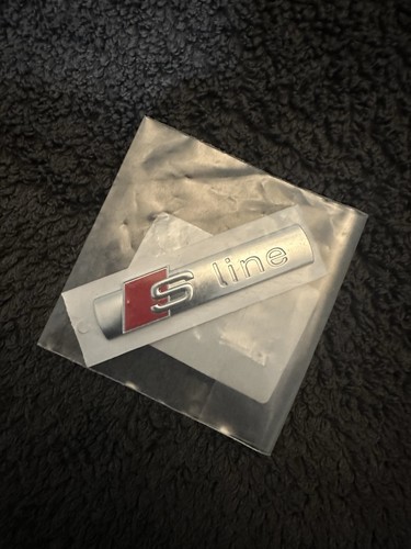 Audi line wing badge emblem - s,