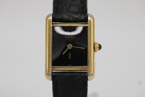 Cartier tank gold - cartier,