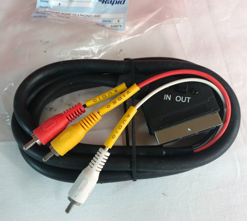 Scart 3 - (in/out,