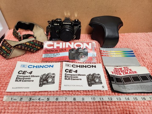 Chinon 35mm film slr - chinon, ce-4