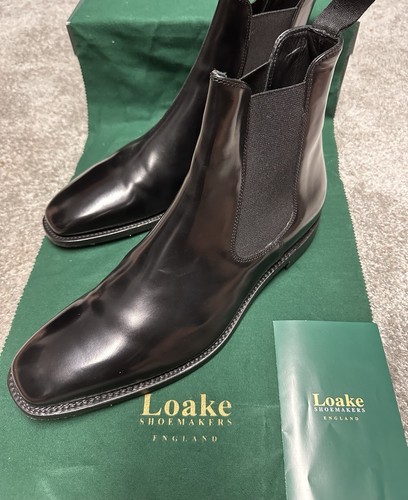 Loake mitchum men black - mitchum,
