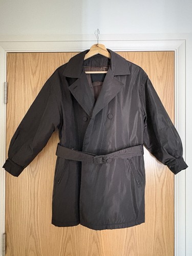 Prada nylon belted jacket - prada,