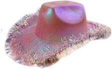 Women Felt Cowboy Hat Fluffy