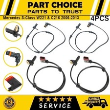 4X ABS SPEED SENSOR Fits