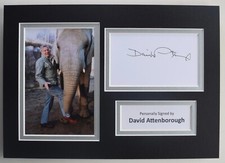 David attenborough signed - david,