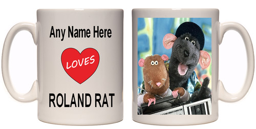 Personalised love roland rat - personalised,
