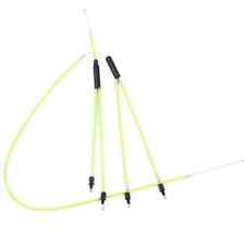 BMX Bike 430mm Upper & Lower Gyro Brake Cable Set Driving Force - Lime Green