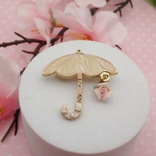 Vintage Simulated Pearl Enamel