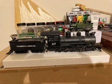 Bachmann On30 2-8-0 Locomotive And Freight Train