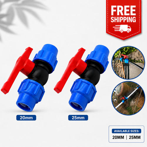 20mm 25mm line ball valve - 25mm,