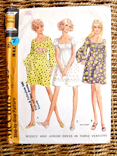 Vintage 1960s mccall - mccall's, sewing
