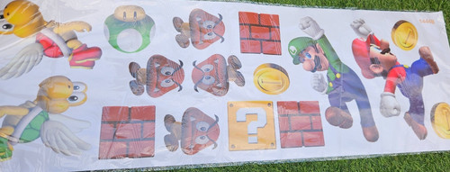 Stickers nintendo new super - new,