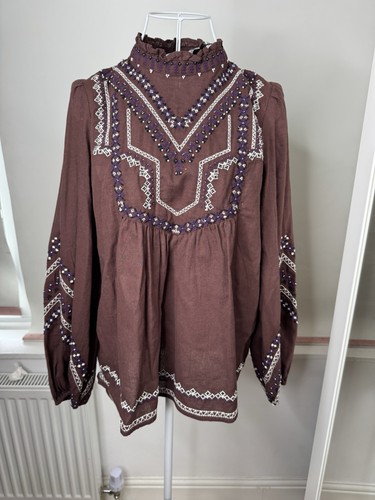Zara embroidered boho - zara,