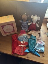 Angelina Ballerina + Alice Nimbeltoes Dress Up Box Plush Doll Set