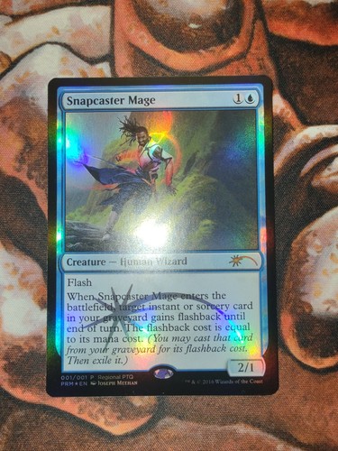 Foil snapcaster mage pro - snapcaster,
