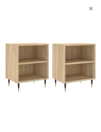 Bedside cabinets 2pc sonoma - 2pc,