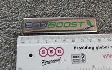 Genuine FORD ECOBOOST BADGE LOGO Ka Fiesta Focus Mondeo Galaxy B-Max C-Max S-Max