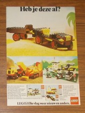 Rare Advertising Lego Legoland