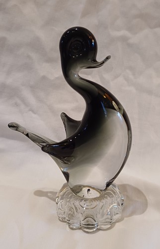 Vintage murano glass duck - vintage,
