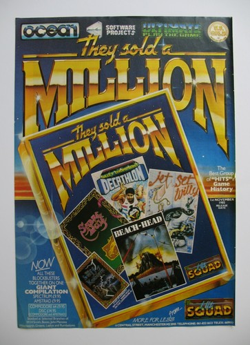 Vintage game advert - vintage,