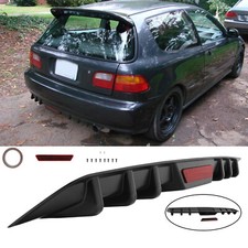 Gloss Black Rear Bumper