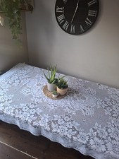 Lace white full kitchen table