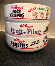 Vintage Kelloggs Cereal Bowls