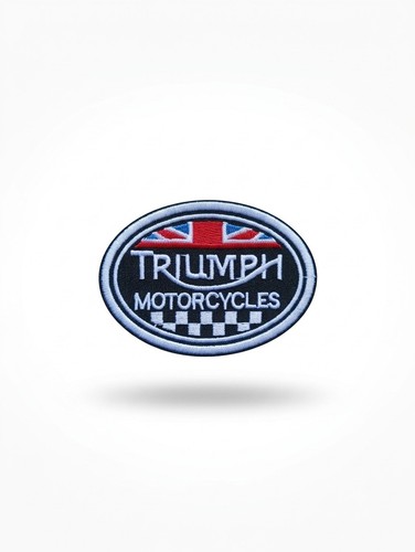 Triumph motorcycles oval patch - oval,