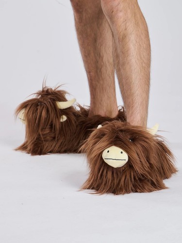 Loungeable hairy coo highland - hairy,
