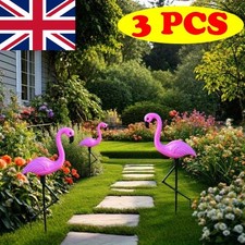 3 Pcs Garden Pink Flamingo