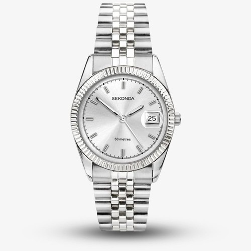 Sekonda mens classic silver - sekonda,