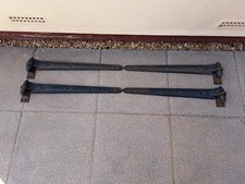 CHARLES COLLINGE ANTIQUE CAST IRON GATE/GARAGE DOOR HINGES (24" 2 PAIRS)