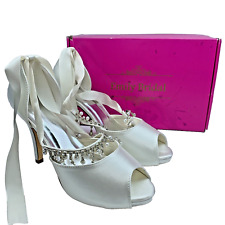 Emily Bridal Satin High Heels