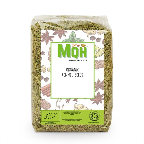 Organic fennel seeds - organic,