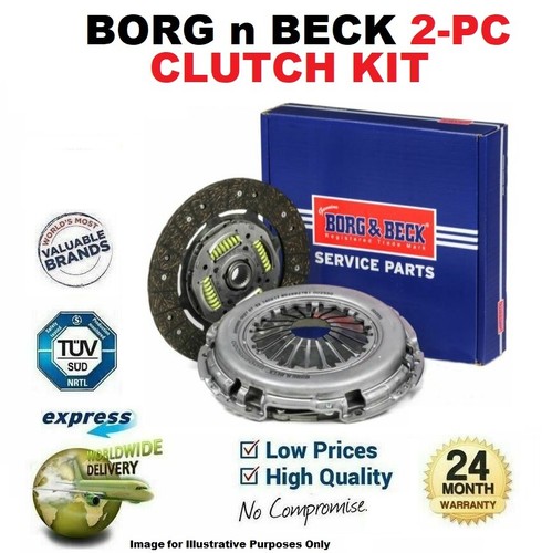 Borg beck clutch - beck, 2-pc