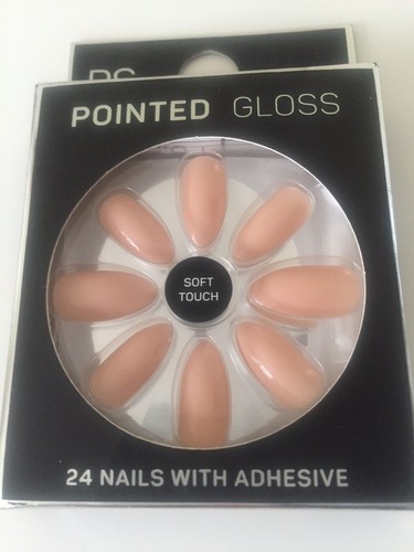 Soft touch pointed - pointed, gloss